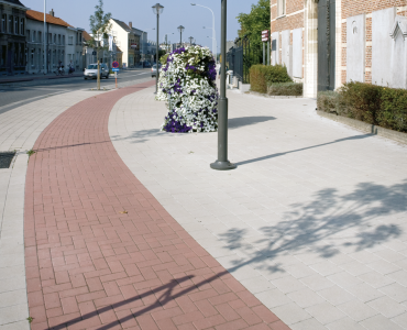 verhardingen in betonstraatstenen