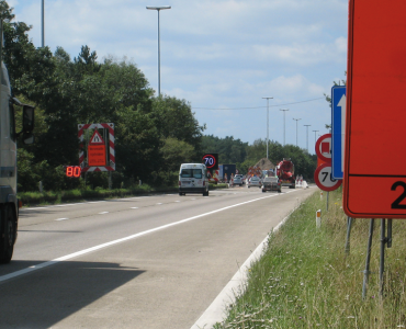 veiligheid van werklieden op wegenweken