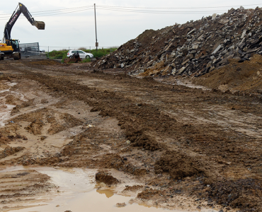 Bescherming van wegconstructies tegen de inwerking van water